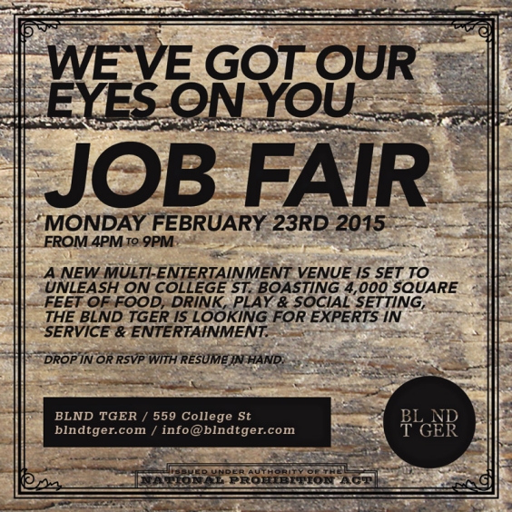 Job Fair - New Venue